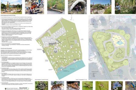 Plan für Spielplatz